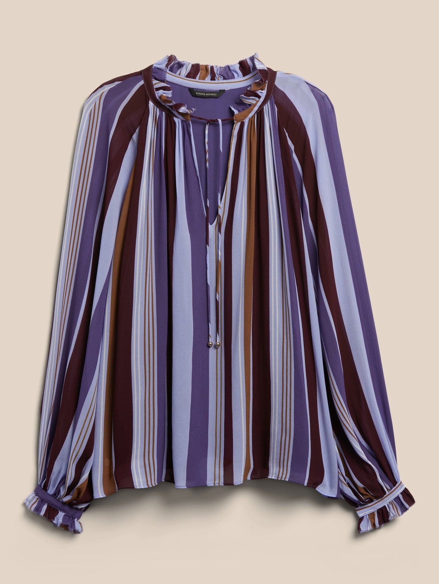 Balloon-Sleeve Top