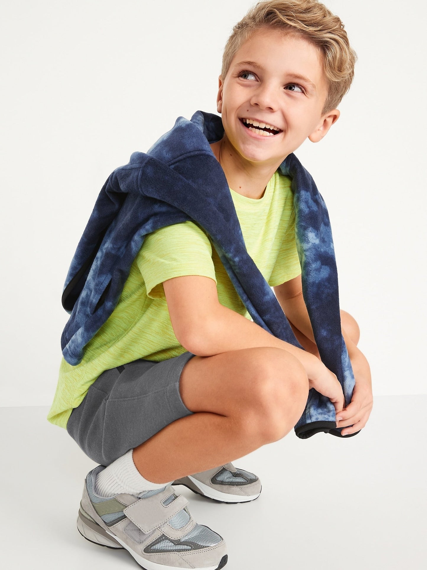 Short Bolsillos Gris, Niño