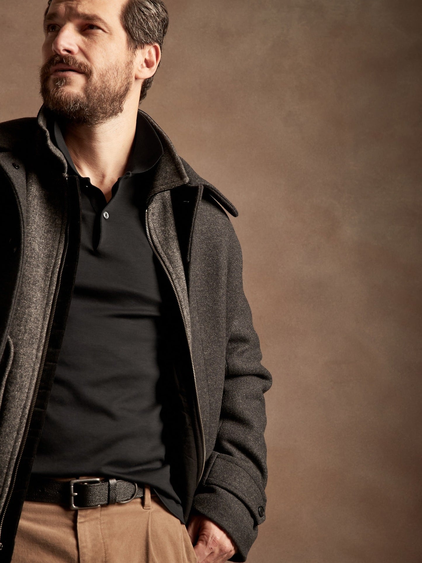 BR Luxury-Touch Performance Polo - Black