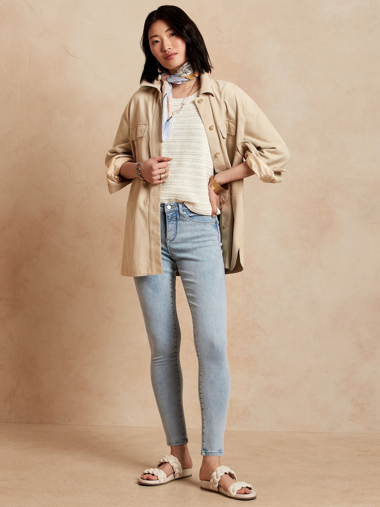 Mid + Skinny Jean