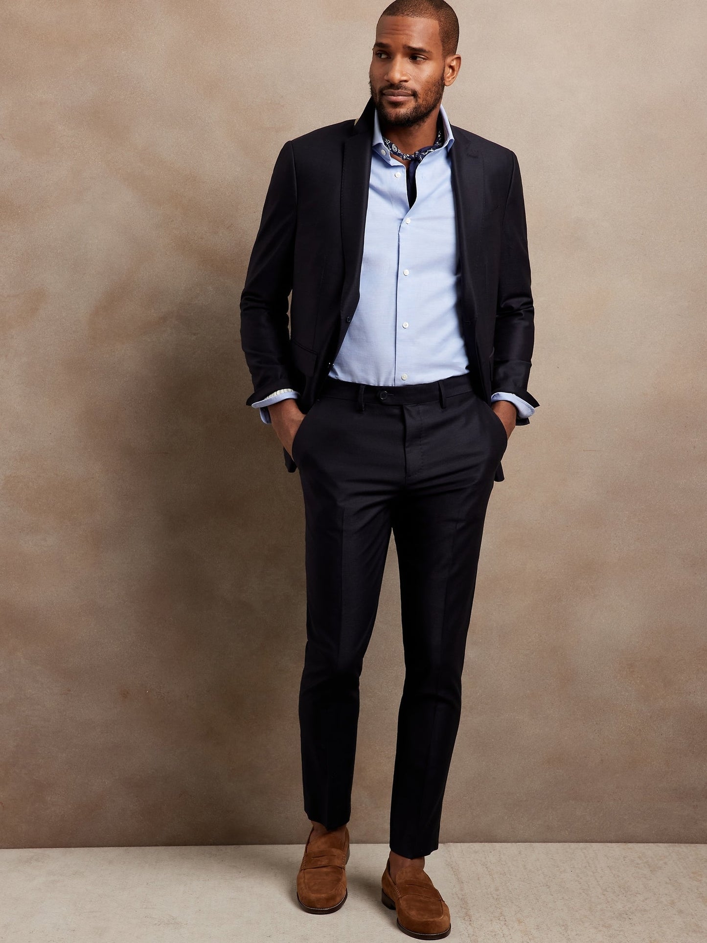 Signature Hopsack Suit Pant