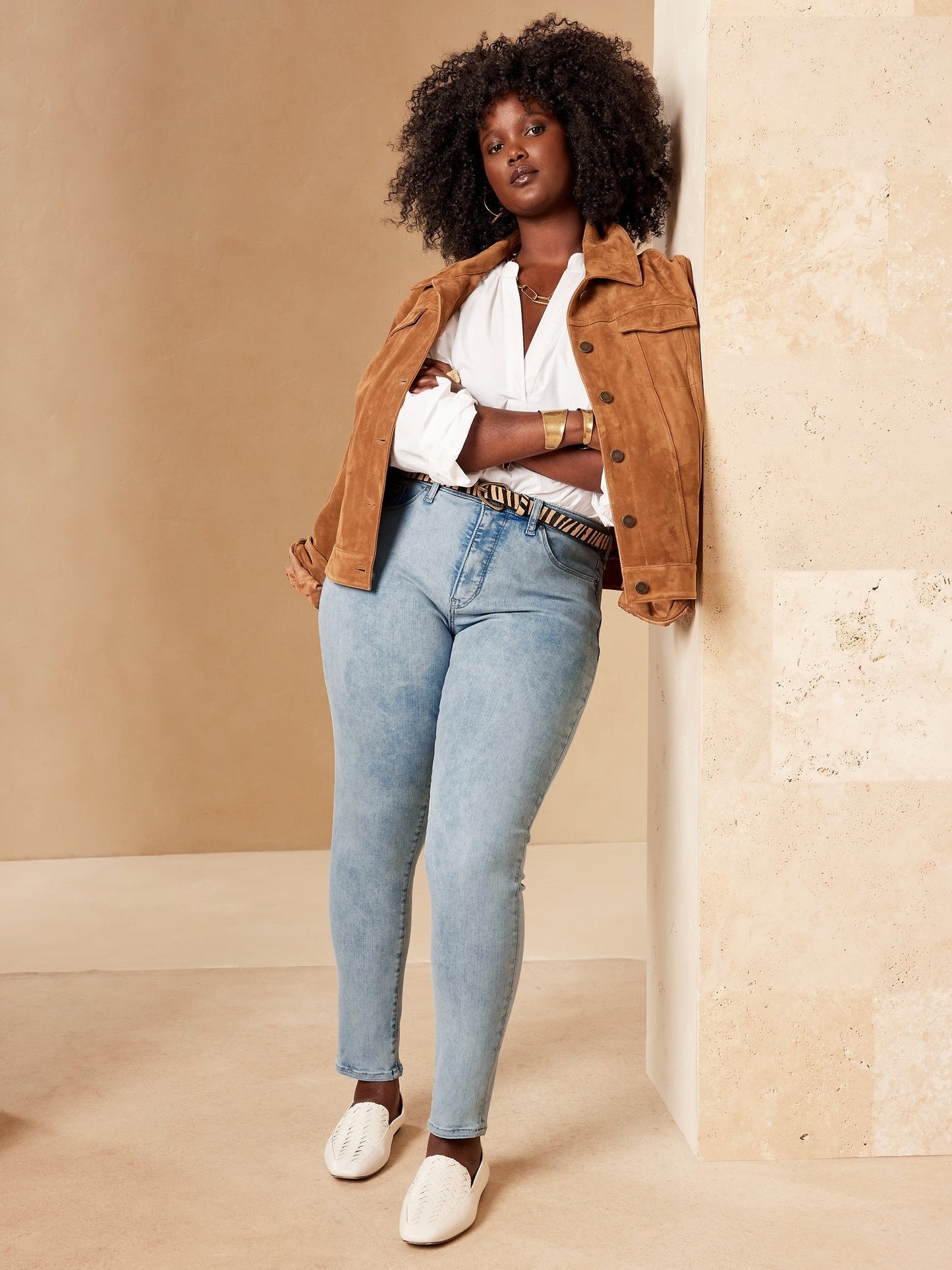 Mid + Skinny Jean
