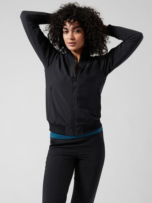 Jacket Bomber Negro