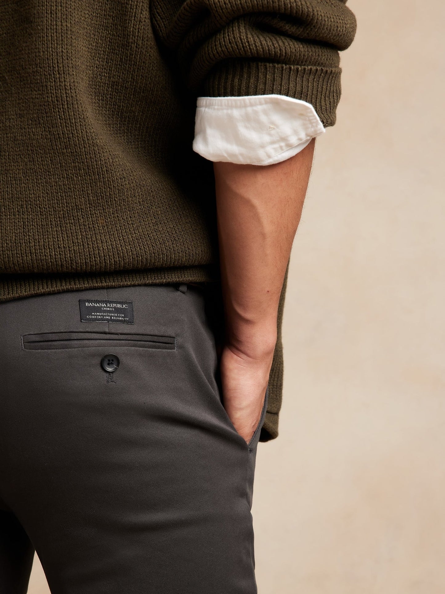 Pantalón Chino Gris