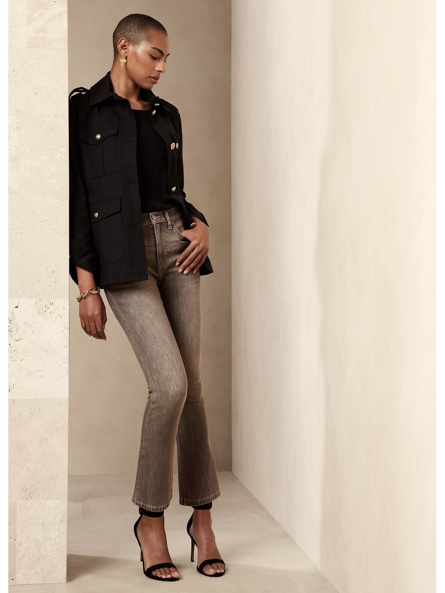 The Petite Crop-Boot Jean