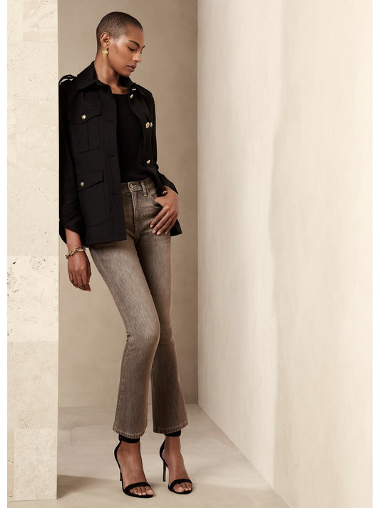 The Petite Crop-Boot Jean