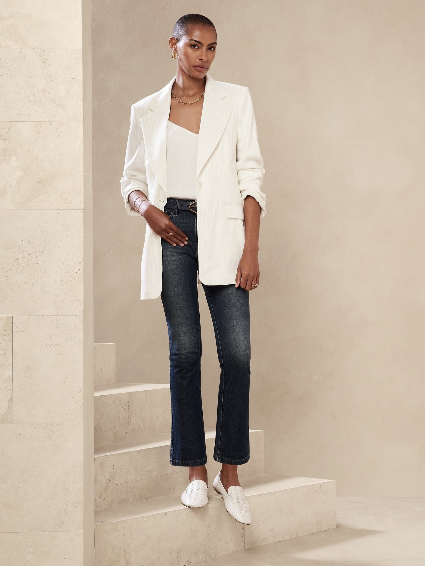 The Petite Crop-Boot Jean
