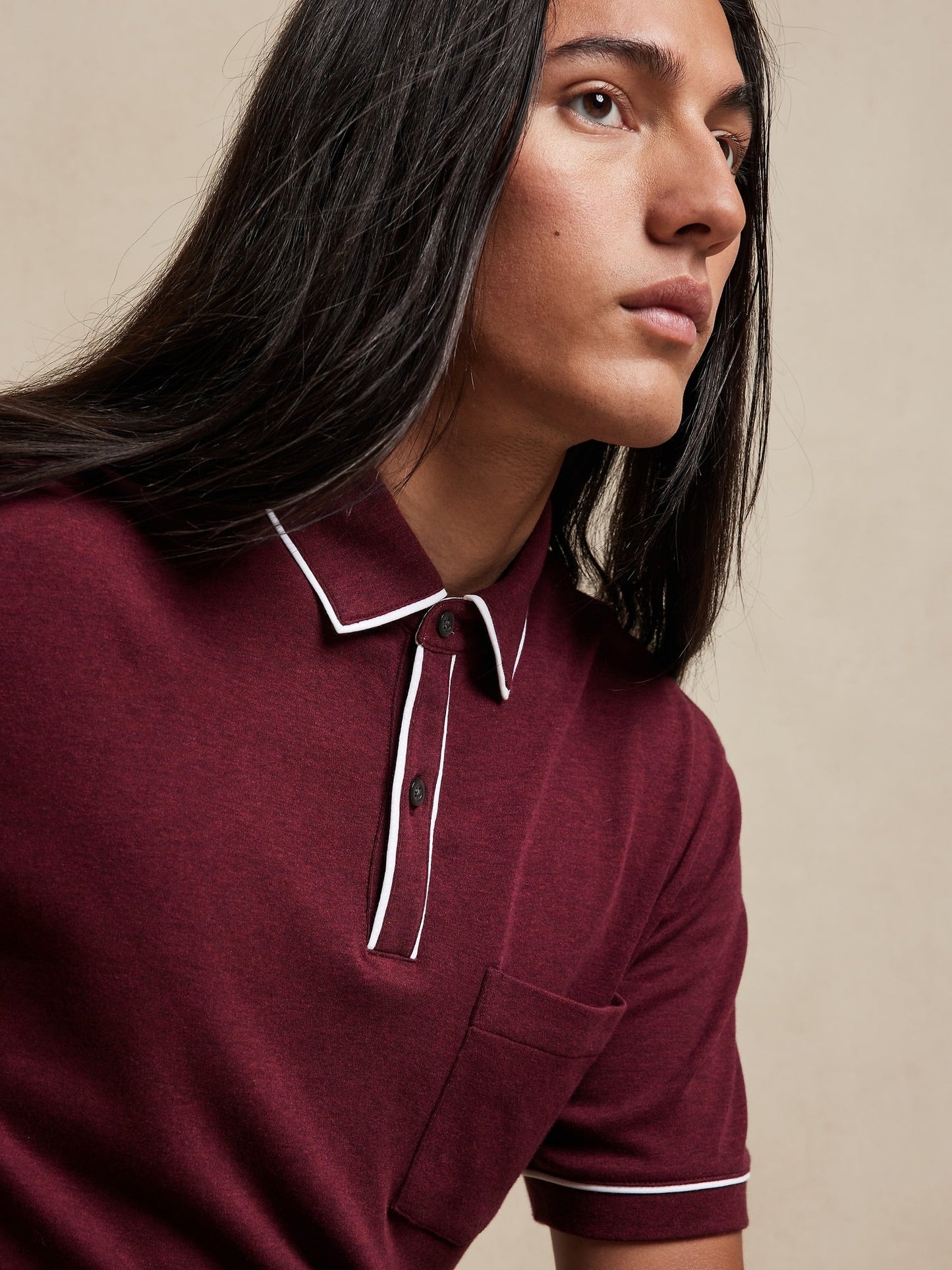 Luxury-Touch Performance Polo