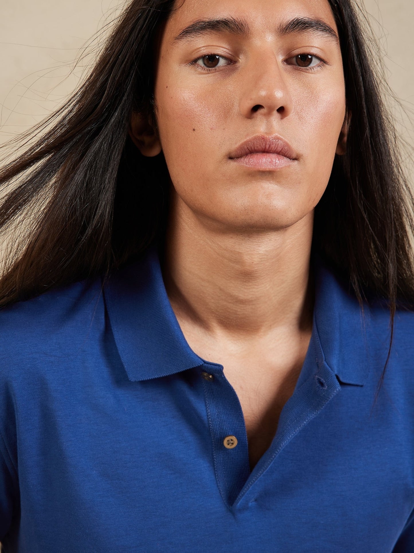Luxury-Touch Performance Polo