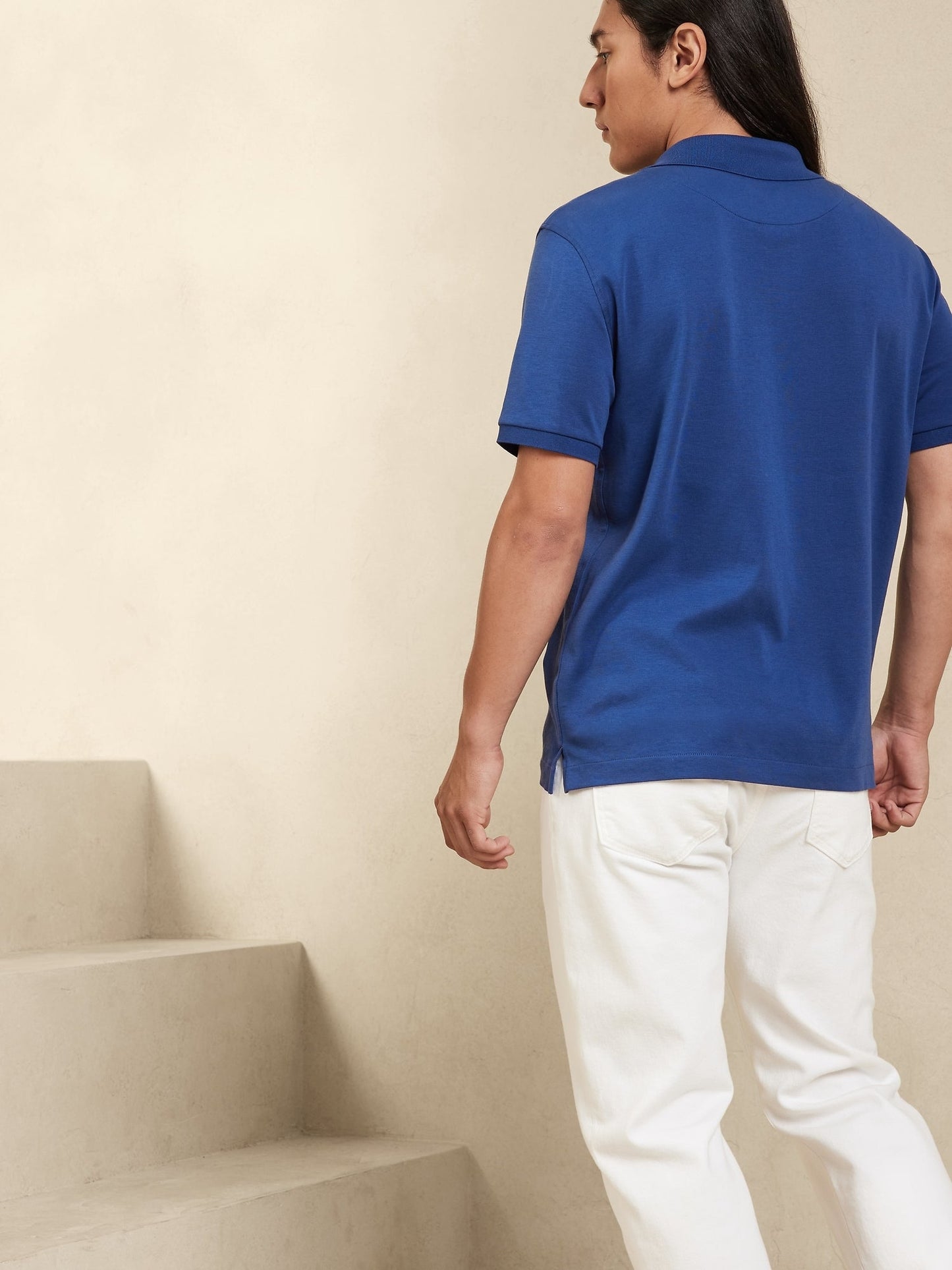 Luxury-Touch Performance Polo
