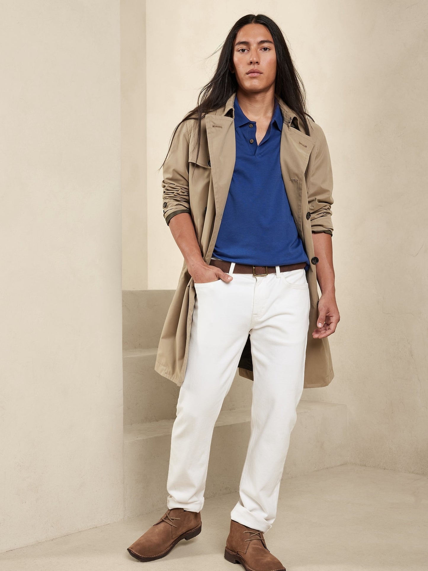 Luxury-Touch Performance Polo