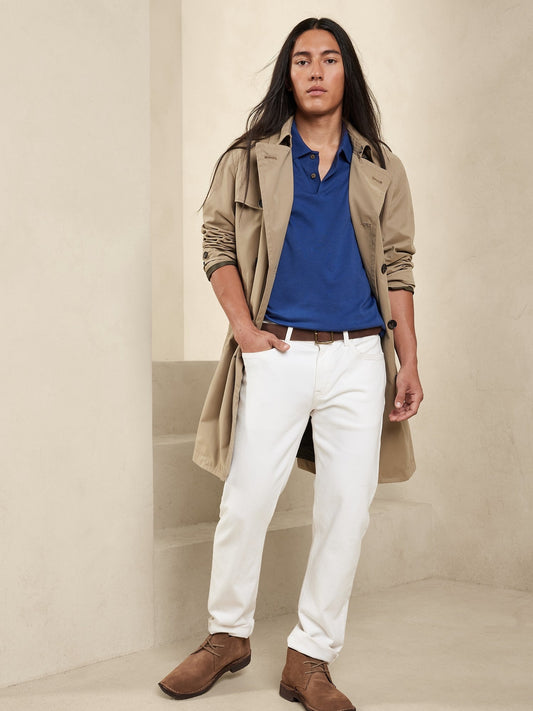 Luxury-Touch Performance Polo