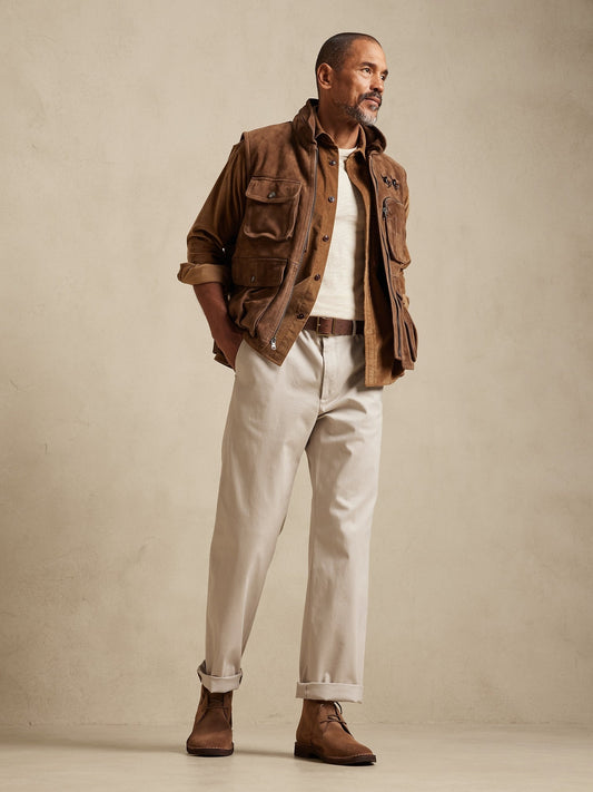 BR ARCHIVES Dawson Relaxed Rapid Movement Chino