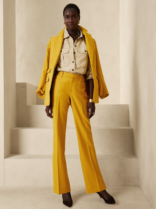 Lido Straight Wool Pant