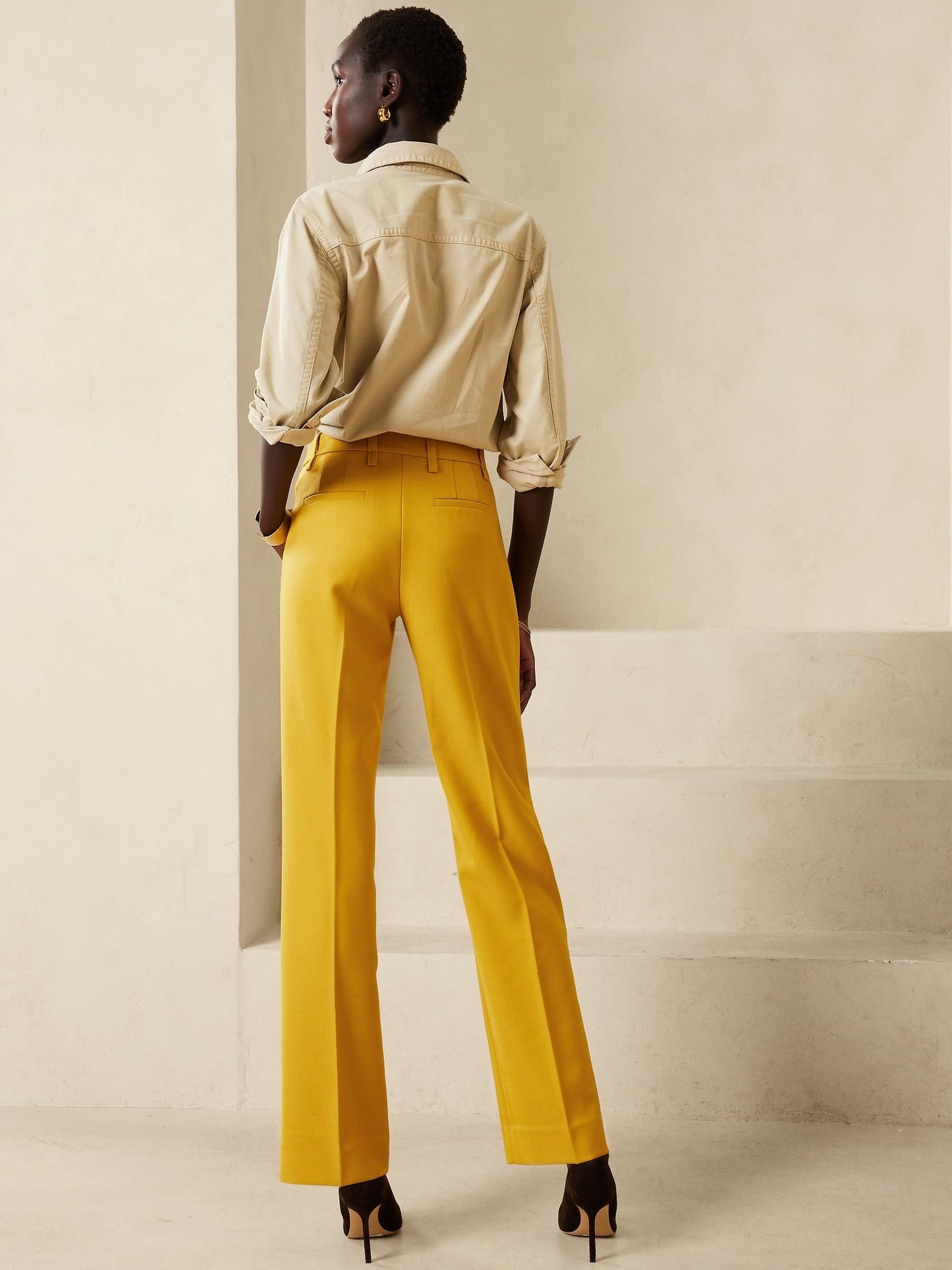 Lido Straight Wool Pant