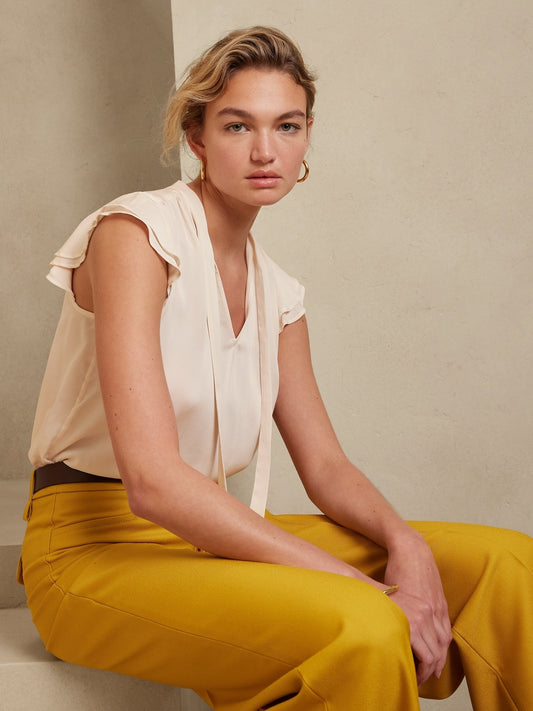Alana Tie-Neck Top