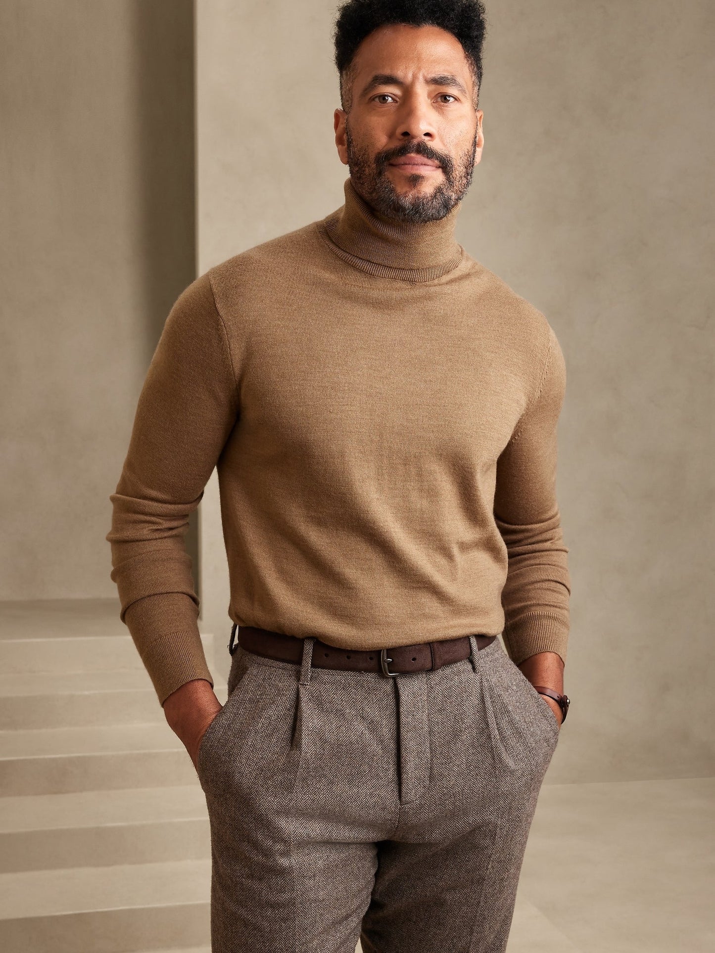 Moda Merino Turtleneck Sweater