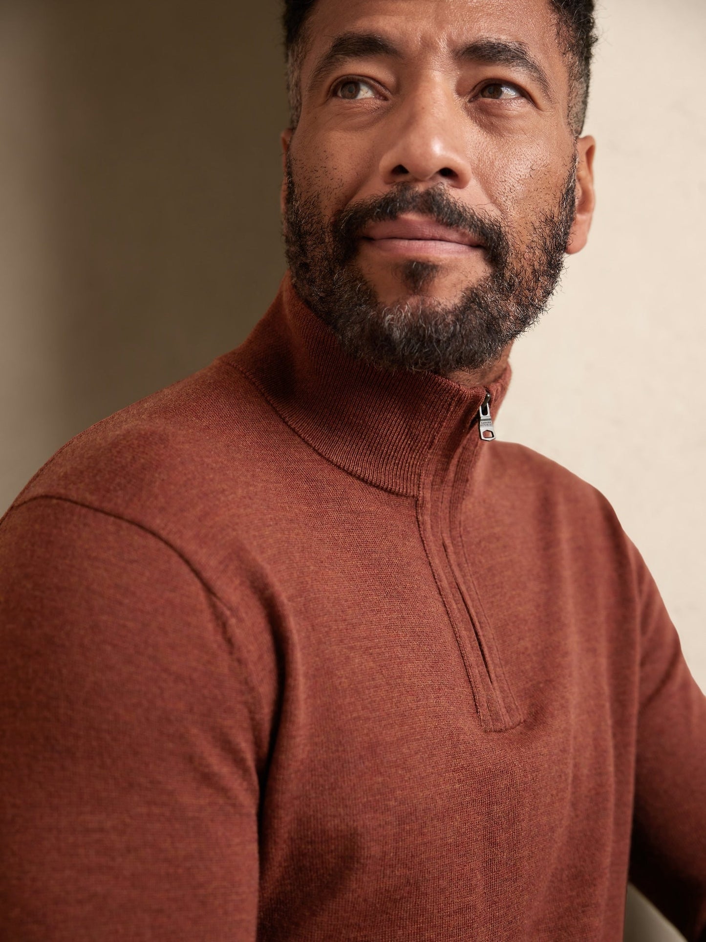 Franco Merino Half-Zip Sweater