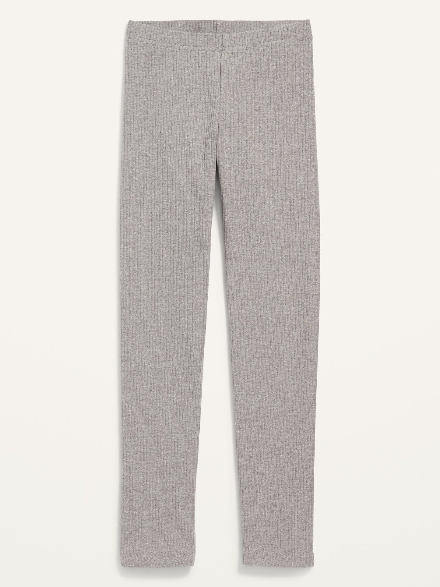 Legging Punto Acanalado Gris, Niña