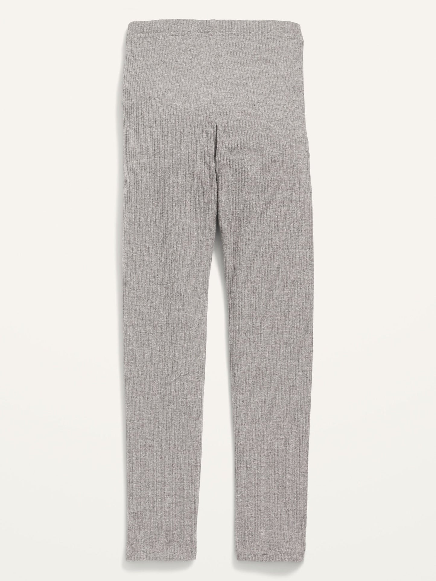 Legging Punto Acanalado Gris, Niña