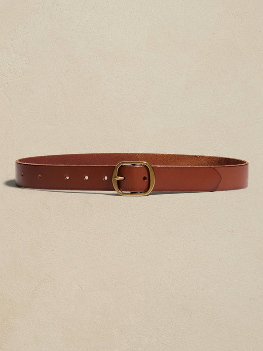 Cinturón De Cuero Café