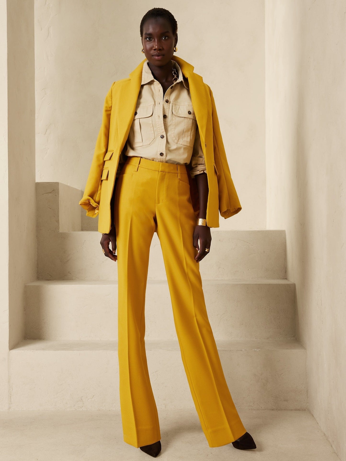 Lido Straight Wool Pant