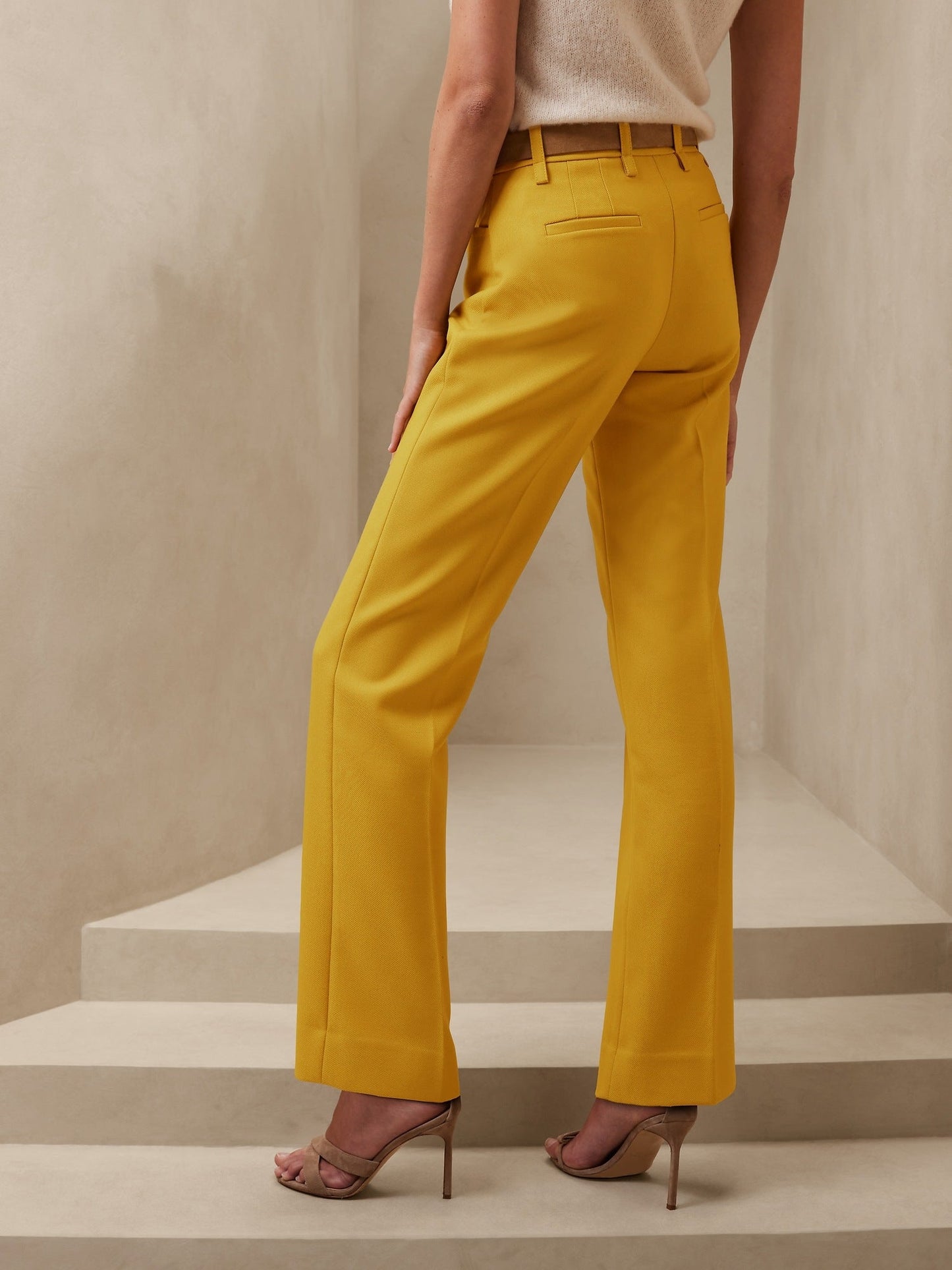 Lido Straight Wool Pant