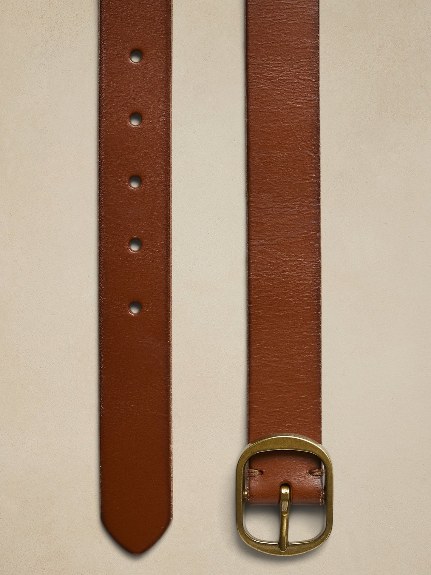 Cinturón De Cuero Café