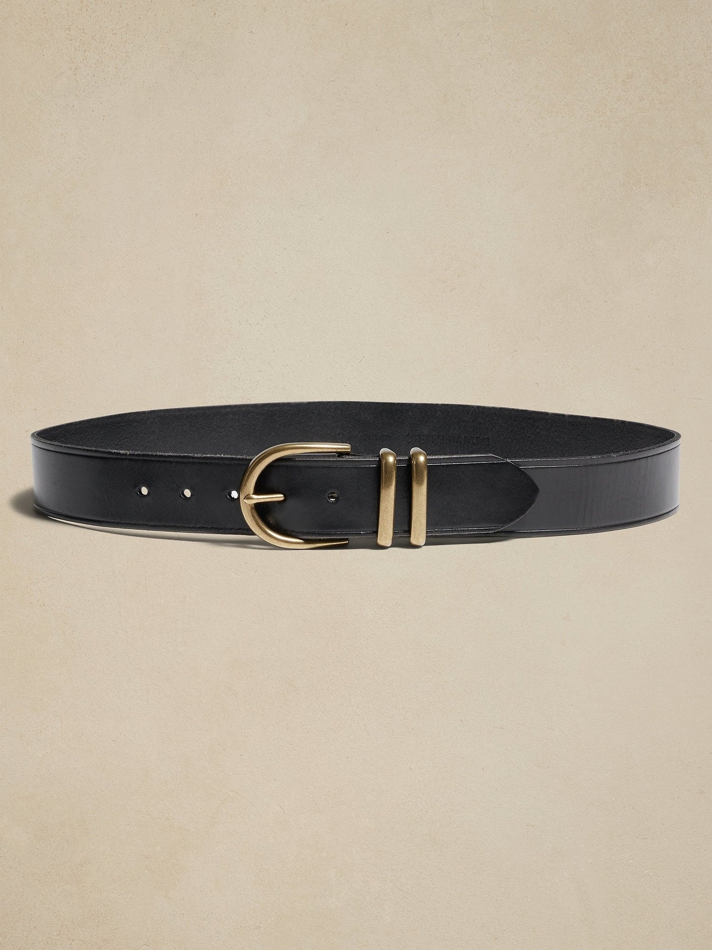 Cinturón de Cuero Negro