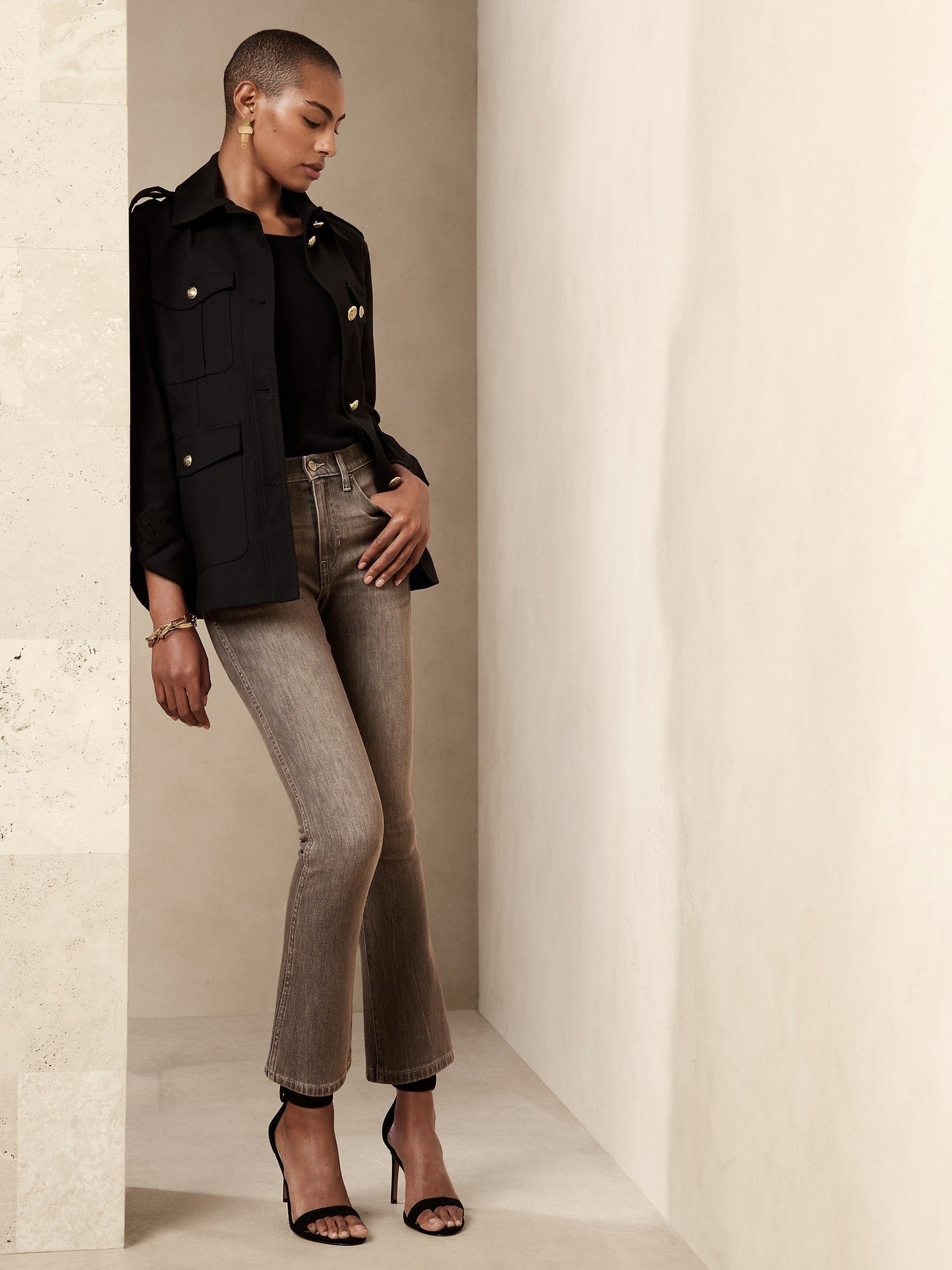 The Petite Crop-Boot Jean