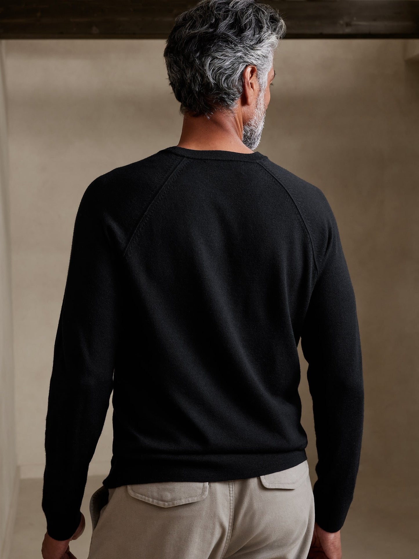 Cori Italian Merino Crew-Neck Sweater
