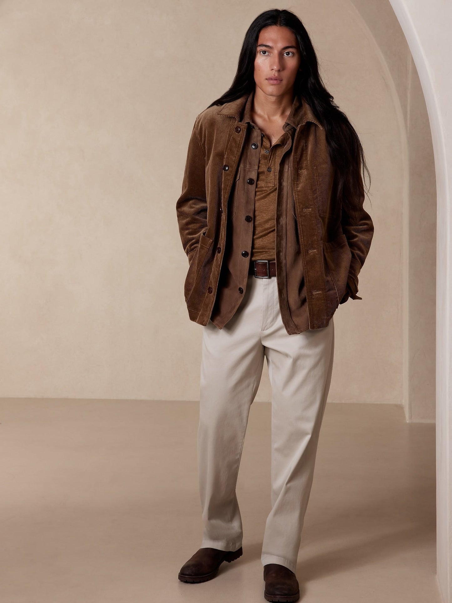 BR ARCHIVES Dawson Relaxed Rapid Movement Chino