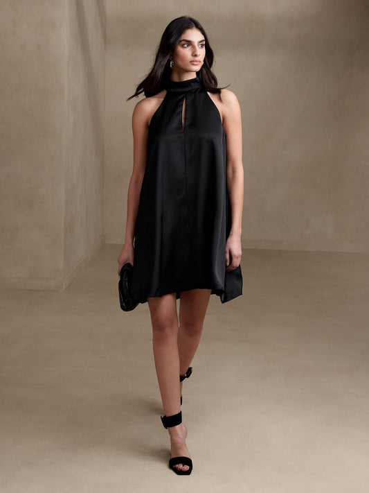 Lili Satin Mini Dress