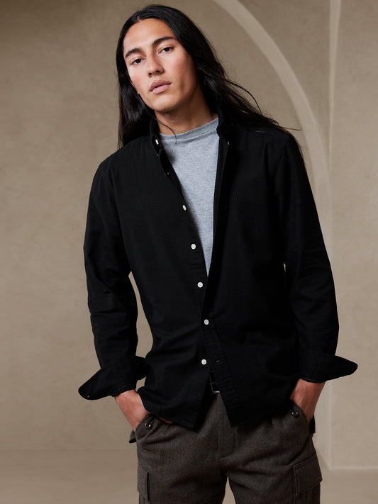 Camisa Manga Larga Negro
