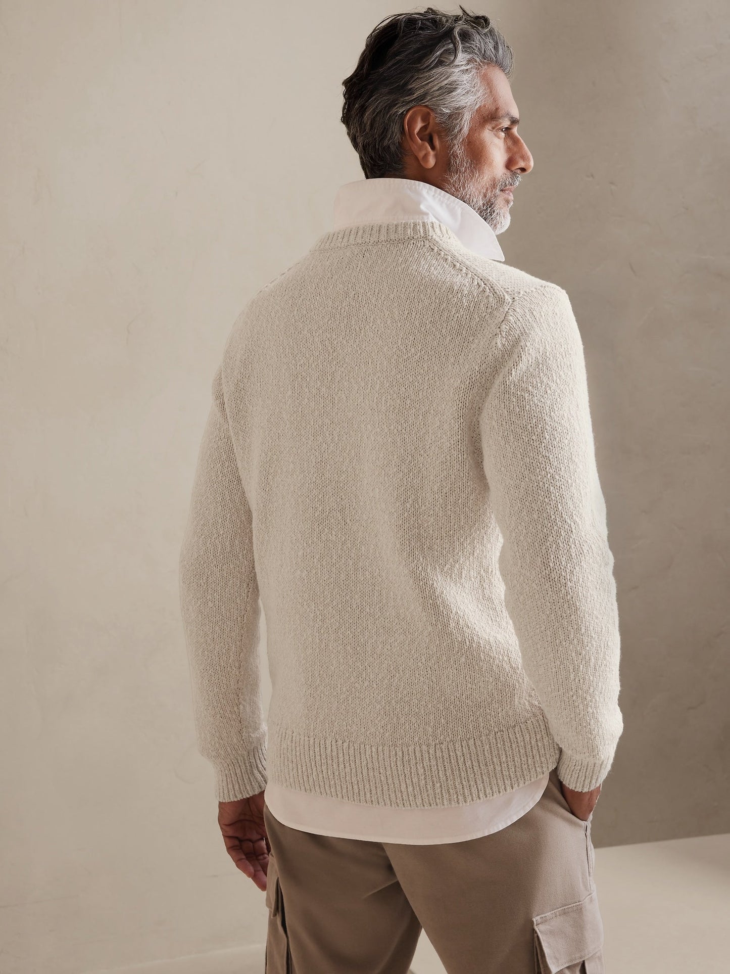 Altero Cotton Crew-Neck Sweater