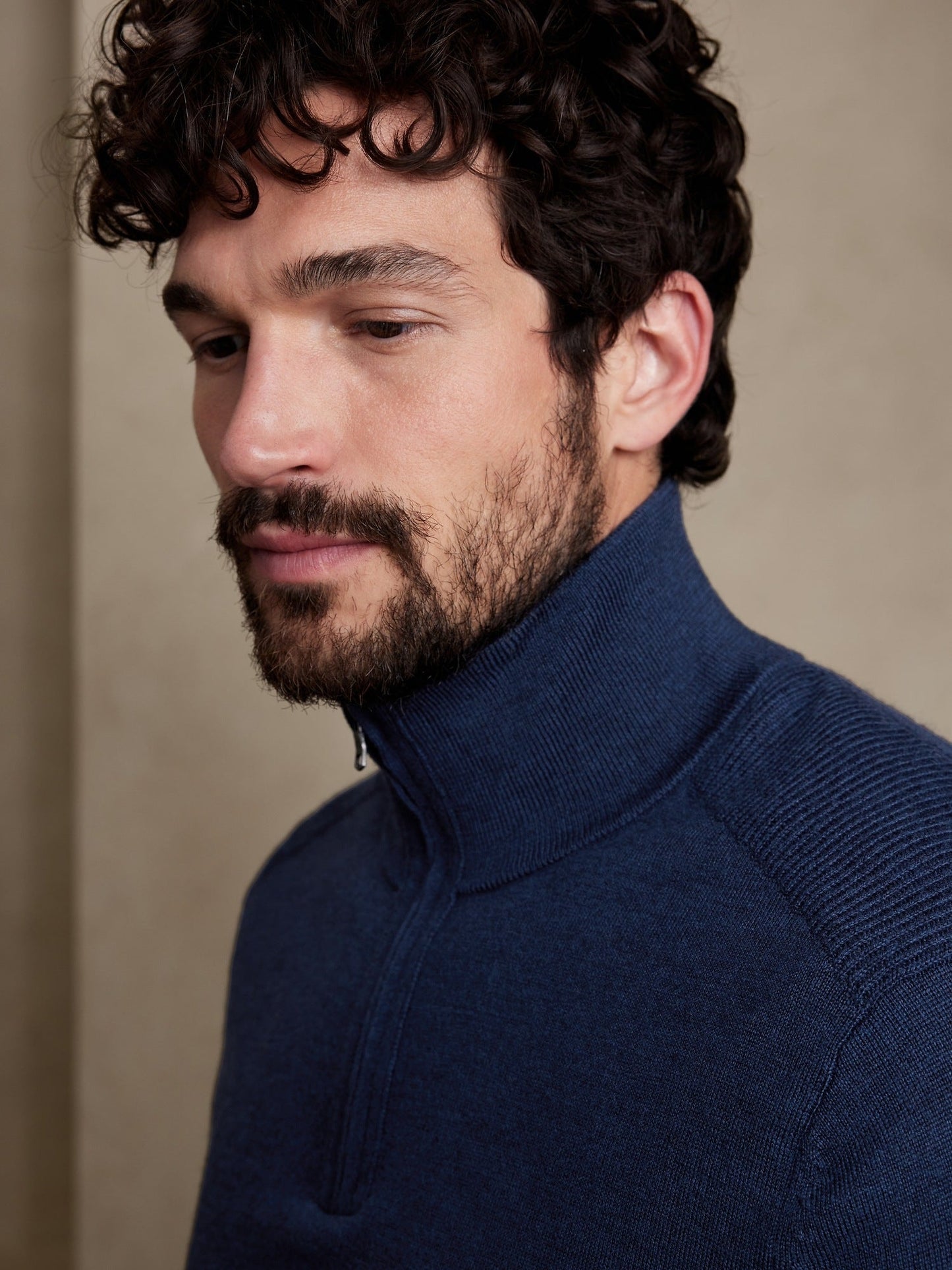 Franki Merino Half-Zip Sweater