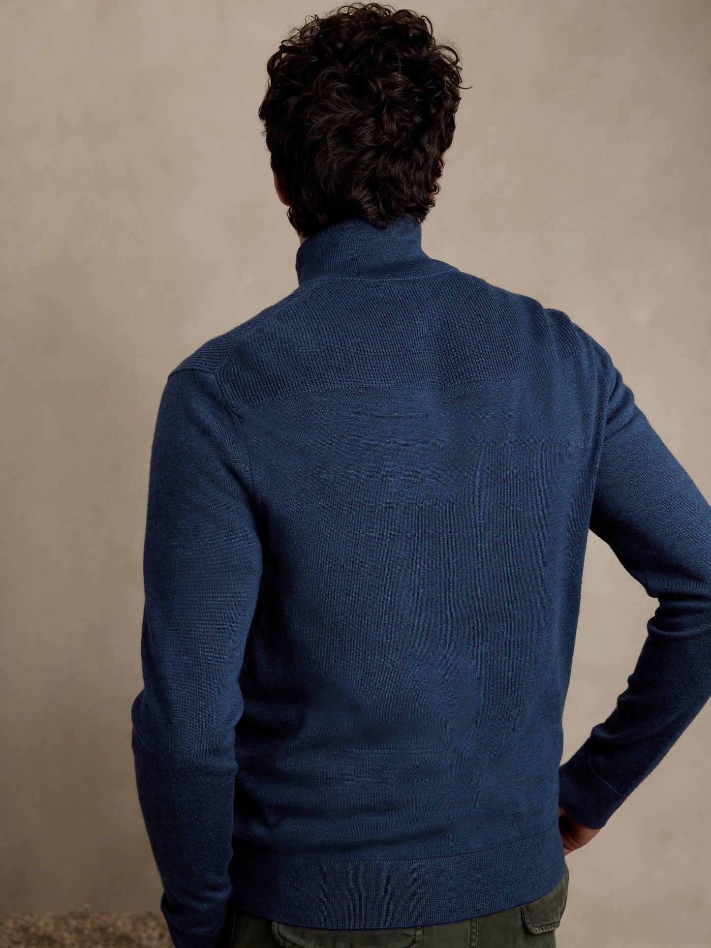 Franki Merino Half-Zip Sweater