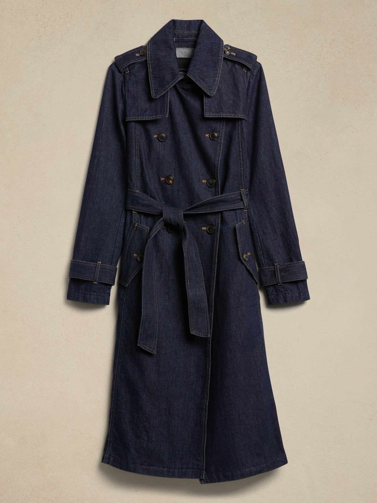Uma Denim Trench Coat