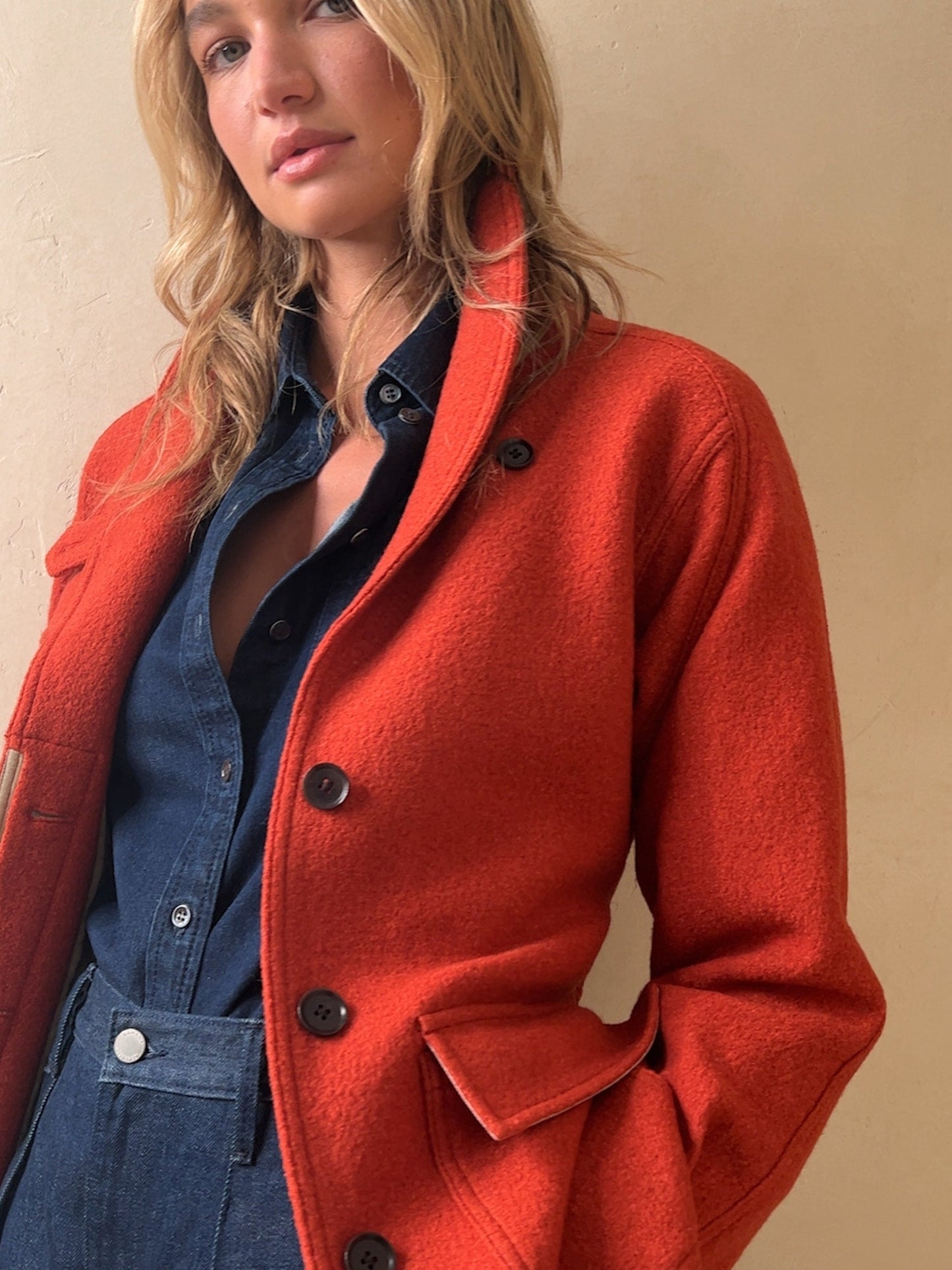 Finola Bouclé Cargo Jacket