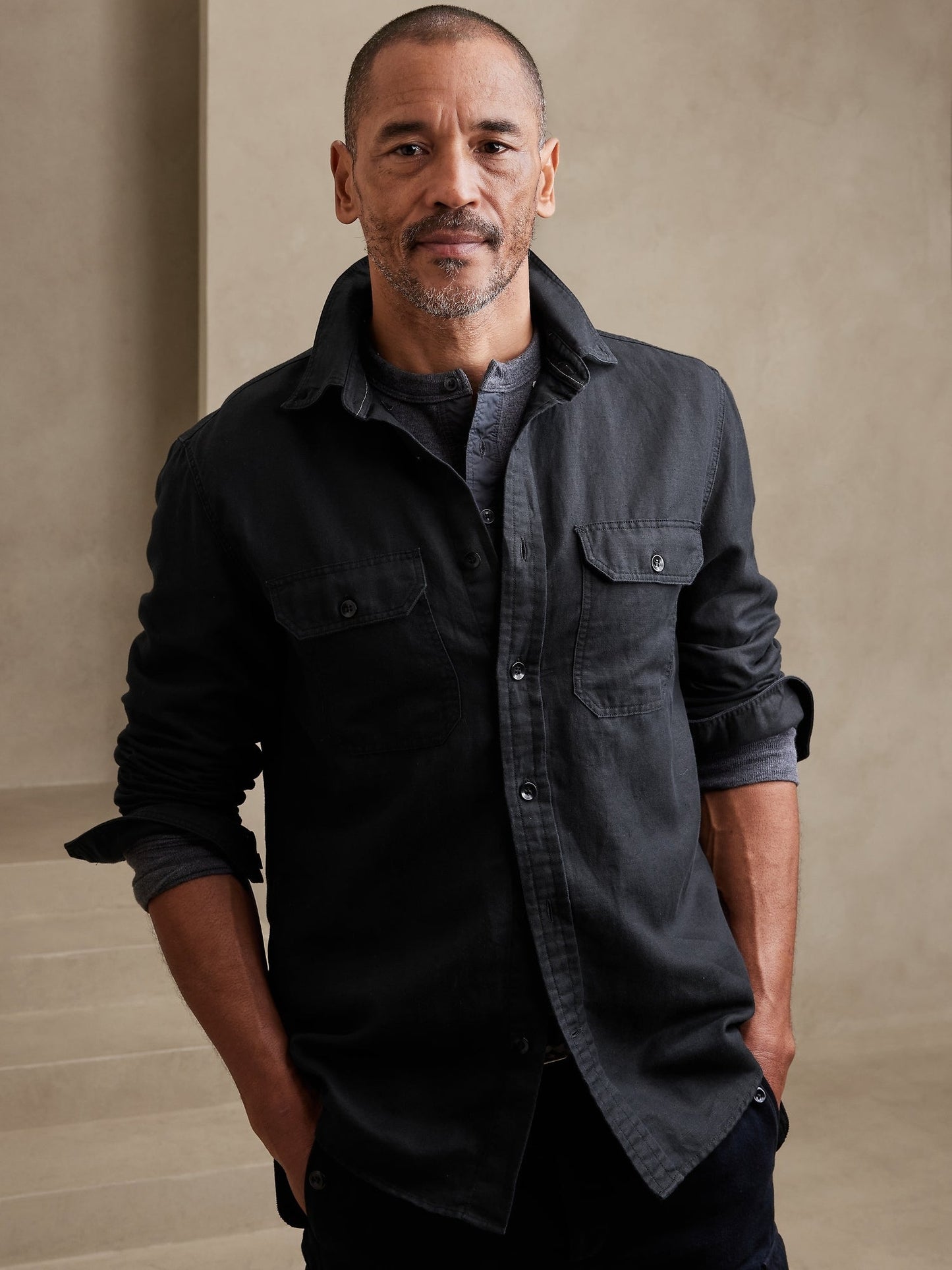 Heritage Cotton-Linen Expedition Shirt