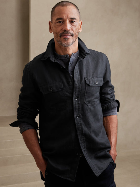 Heritage Cotton-Linen Expedition Shirt
