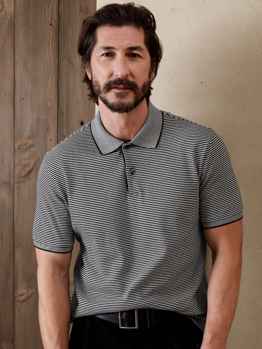 Luxury-Touch Performance Polo