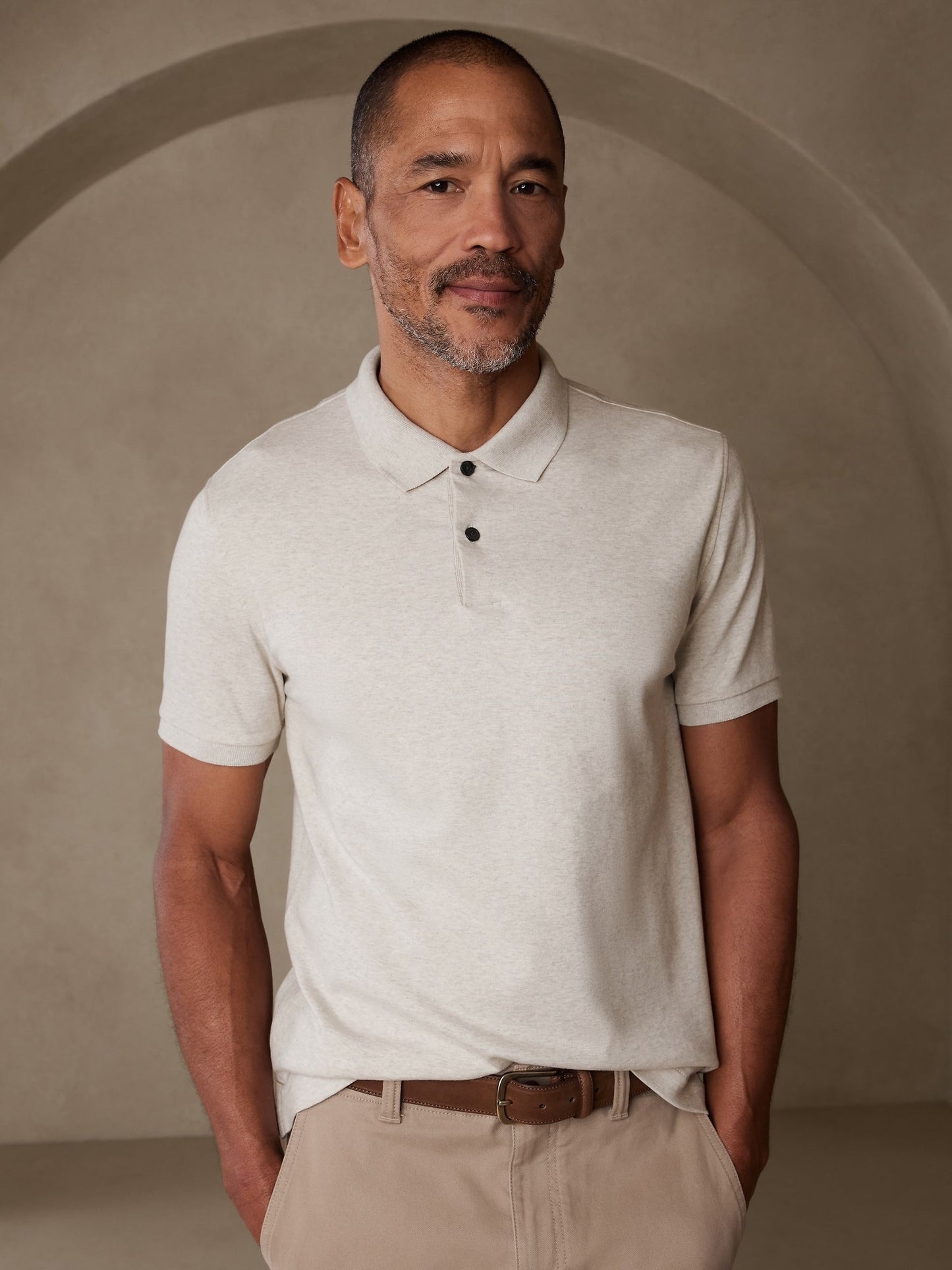 Luxury-Touch Performance Polo