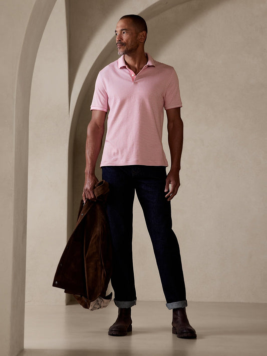 Luxury-Touch Performance Polo