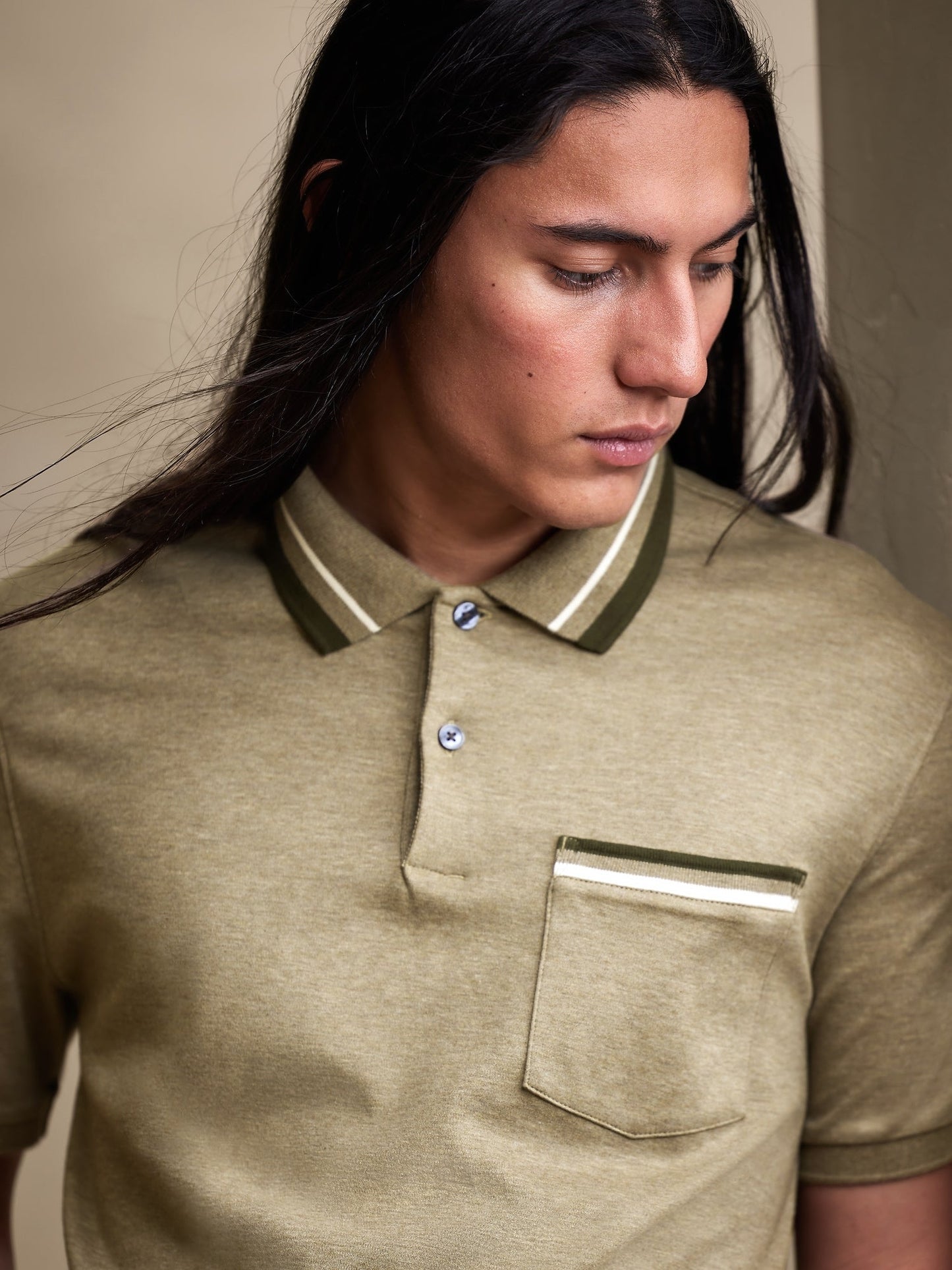 Luxury-Touch Performance Polo