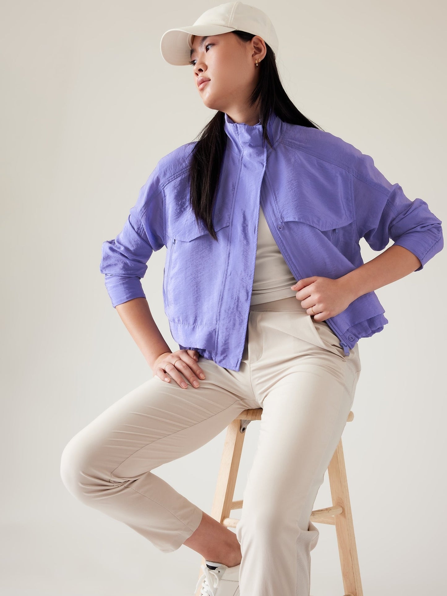 Jacket Corta Lavanda